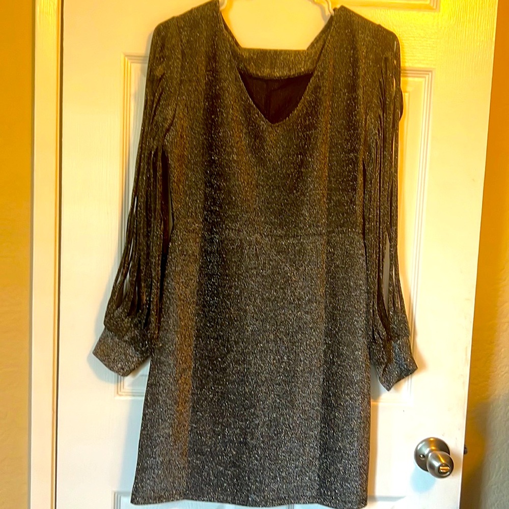 Boutique find, silver & Black,